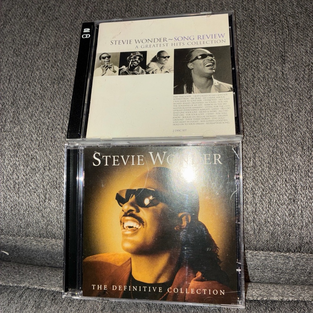 Stevie Wonder CDs-Definitive Collection & Song Review A Greatest Hits (2 Discs)